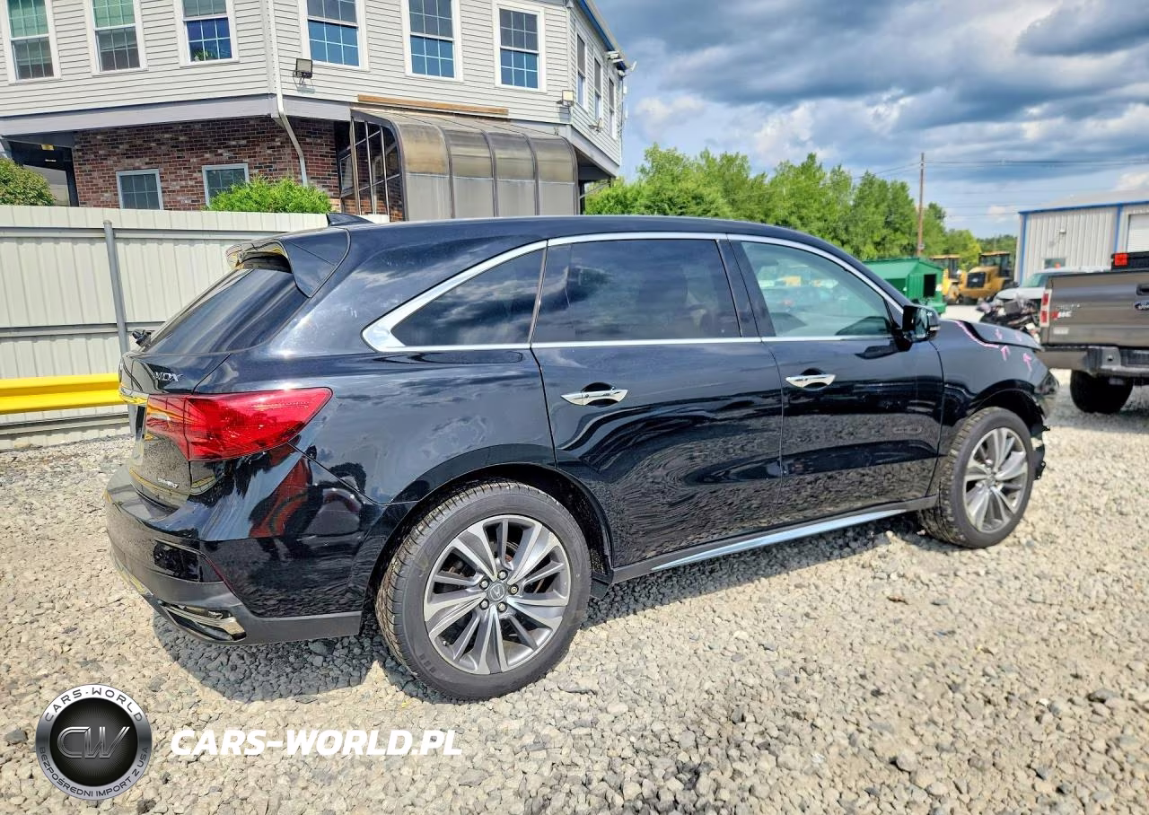 2017 Acura Mdx Technology VIN:5FRYD4H51HB004875 - 3
