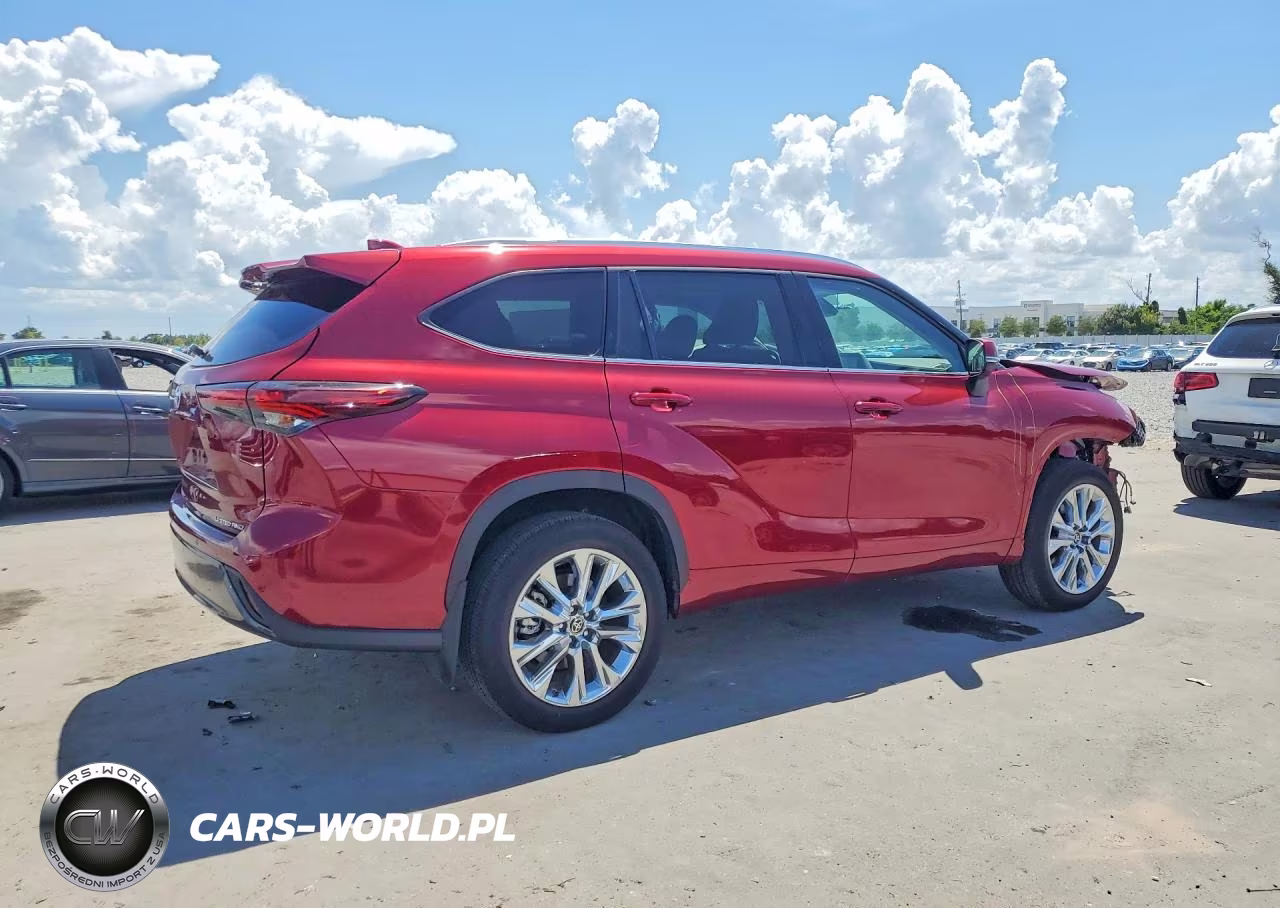 2025 Toyota Highlander Limited VIN:5TDKDRBH9SS584452 - 3