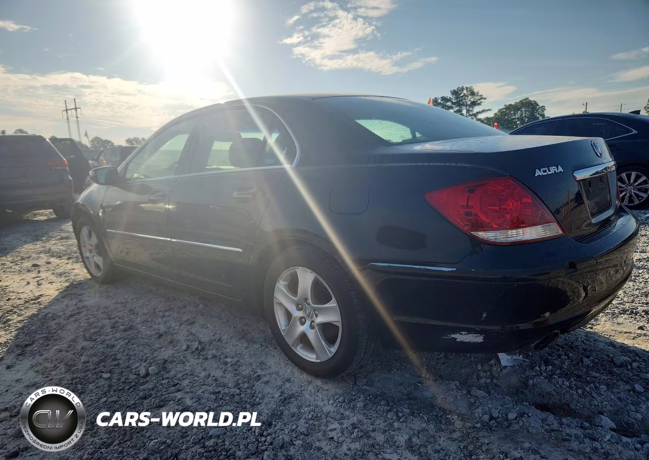2007 Acura Rl VIN:JH4KB16607C003539 - 2