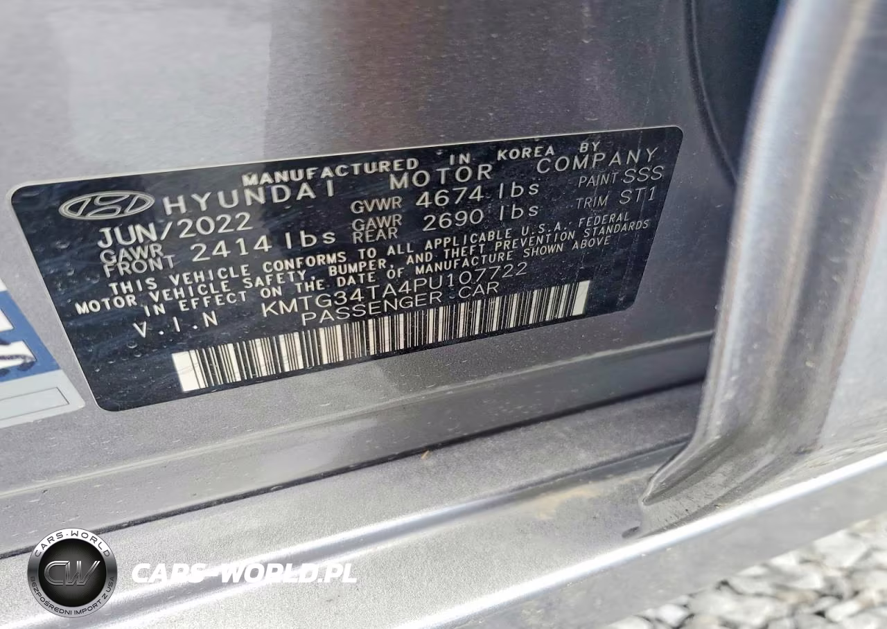 2023 Genesis G70 2.0T VIN:KMTG34TA4PU107722 - 13