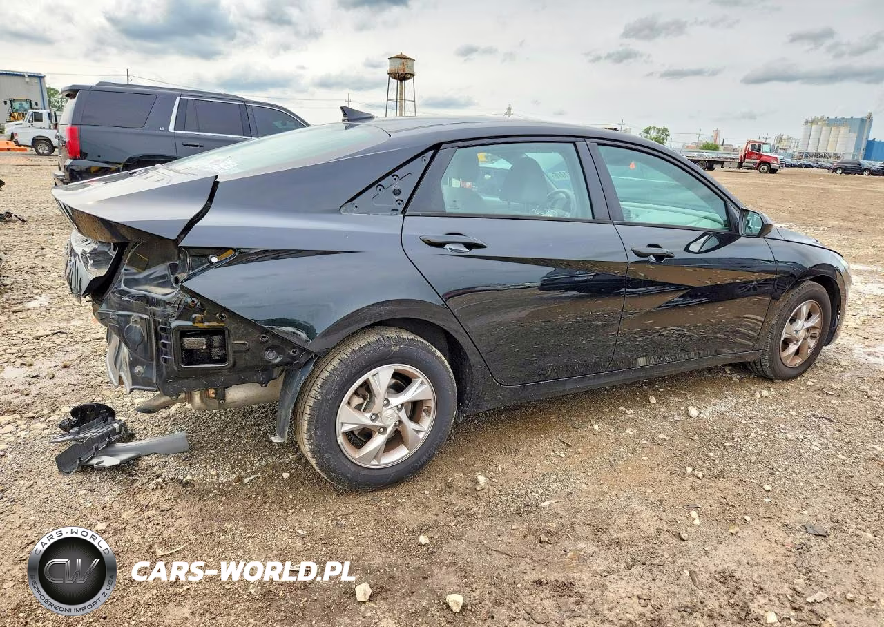 2021 Hyundai Elantra Se VIN:5NPLL4AG0MH017090 - 3