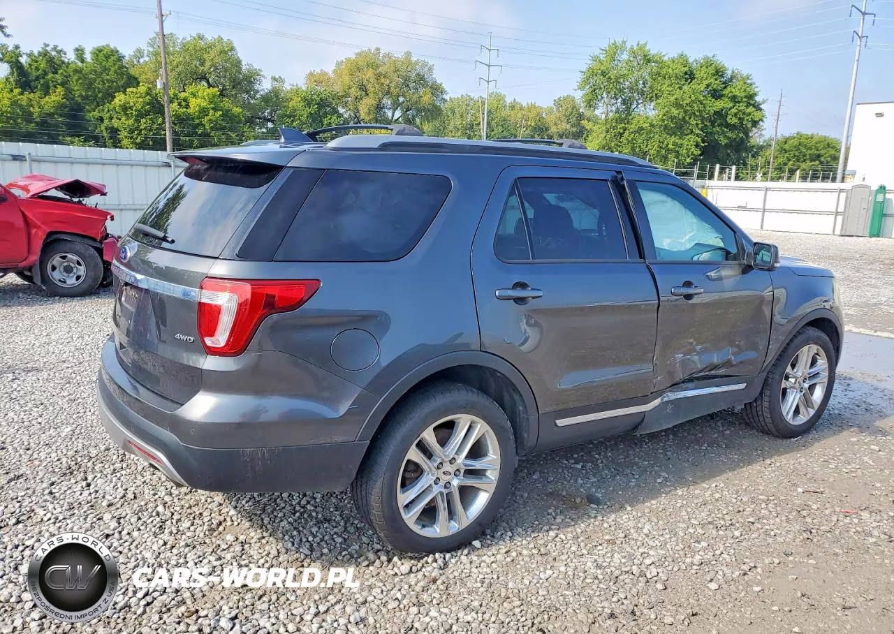 2017 Ford Explorer Xlt VIN:1FM5K8D82HGC50384 - 3