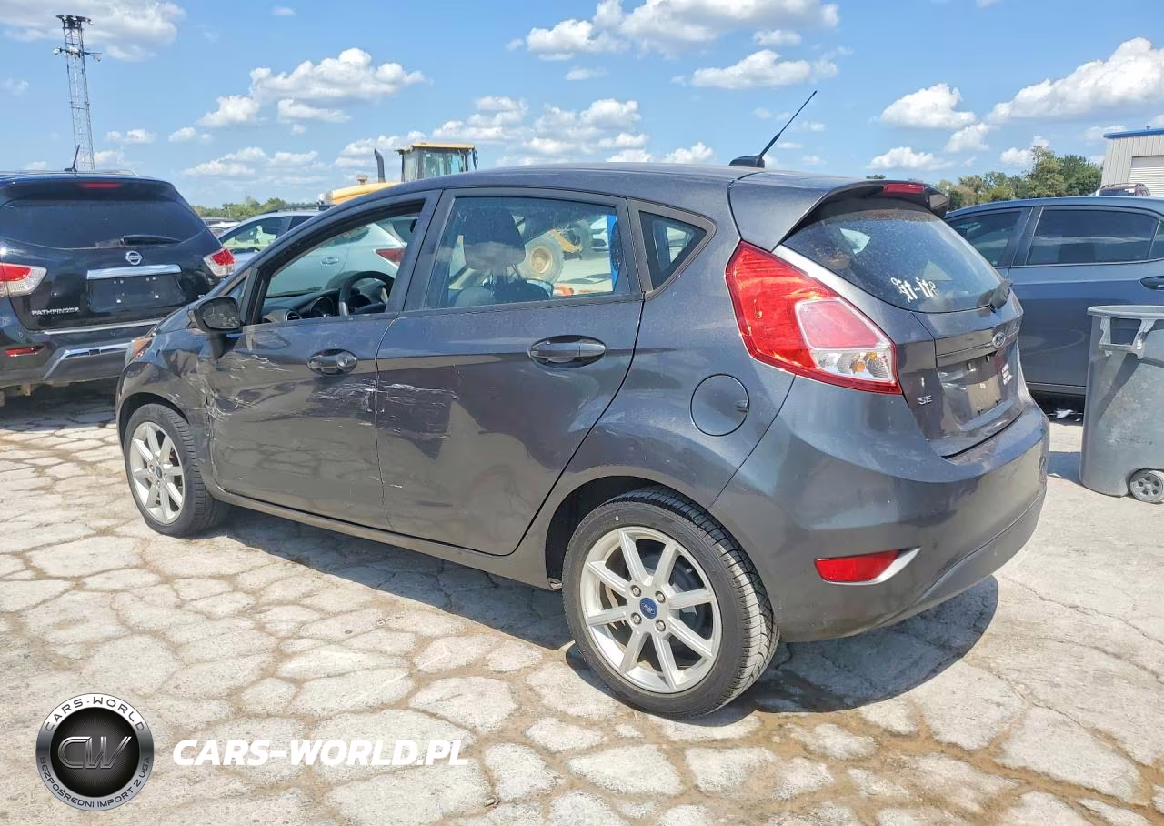 2019 Ford Fiesta Se VIN:3FADP4EJ6KM132806 - 2