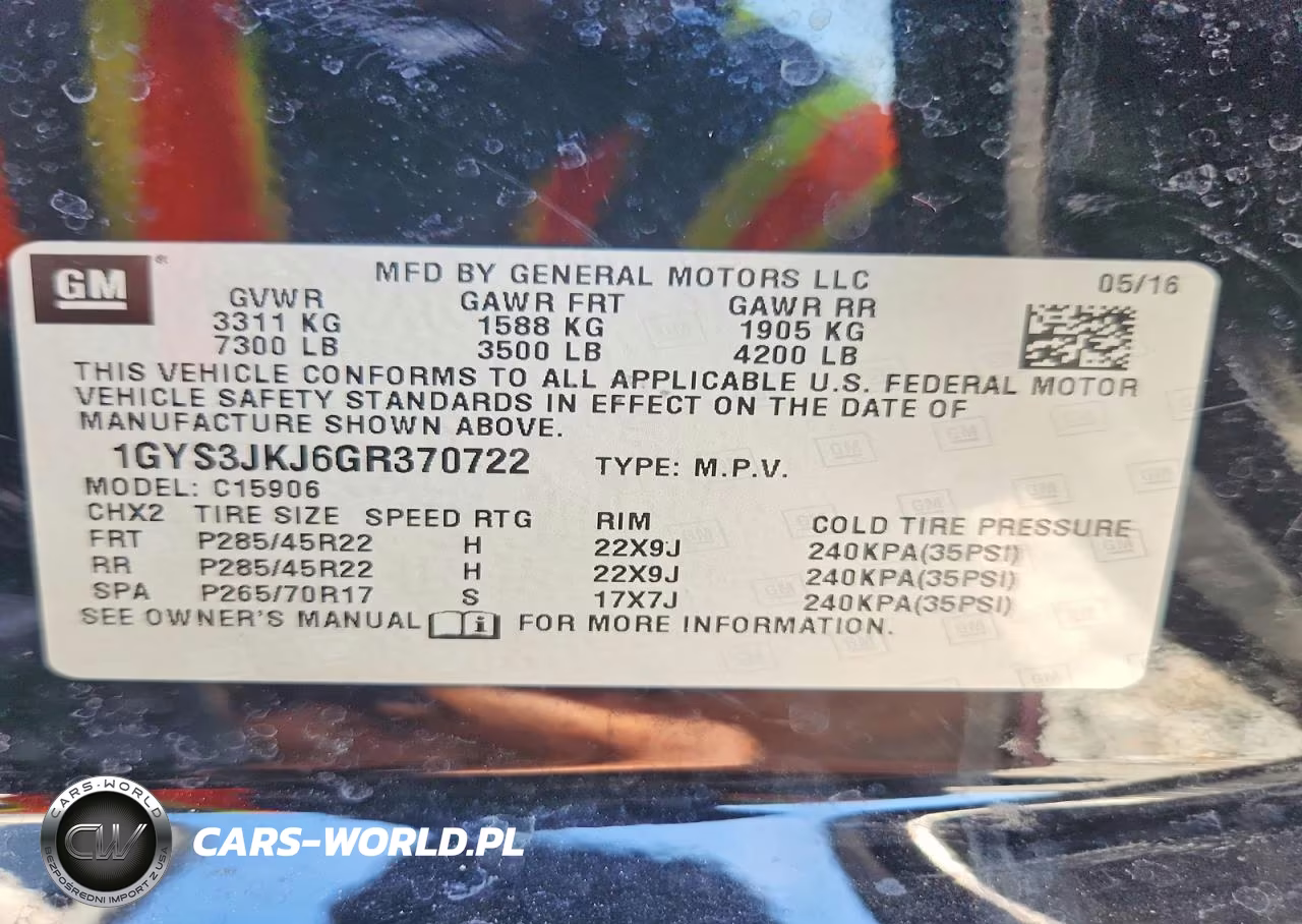 2016 Cadillac Escalade Esv Premium VIN:1GYS3JKJ6GR370722 - 13