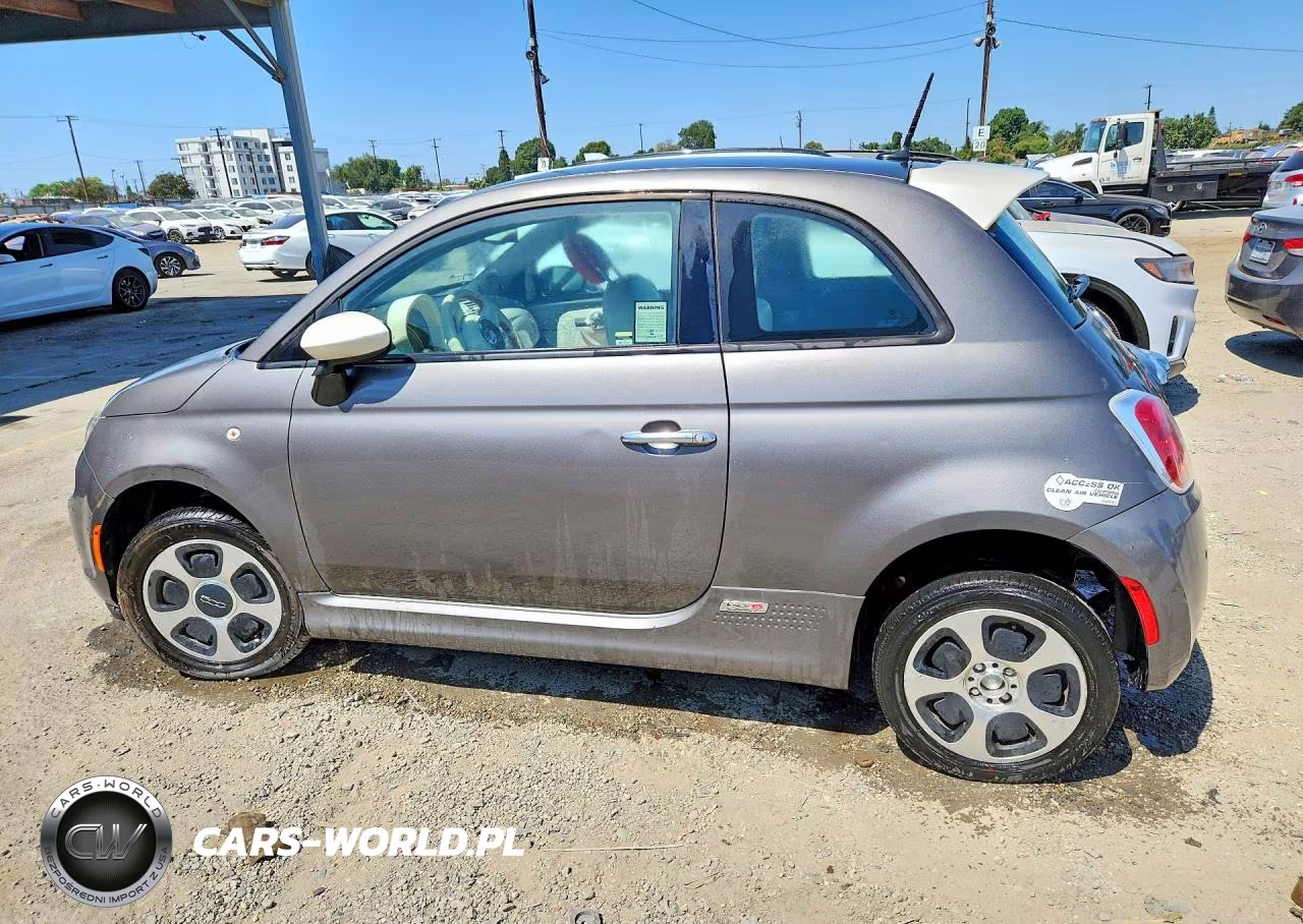 2013 Fiat 500 Electric VIN:3C3CFFGEXDT752656 - 2