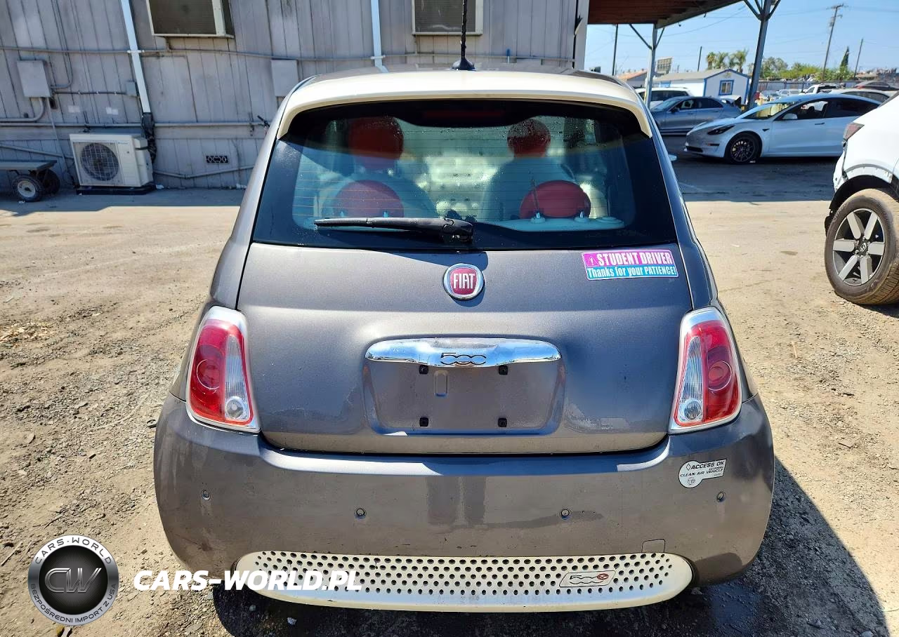 2013 Fiat 500 Electric VIN:3C3CFFGEXDT752656 - 6
