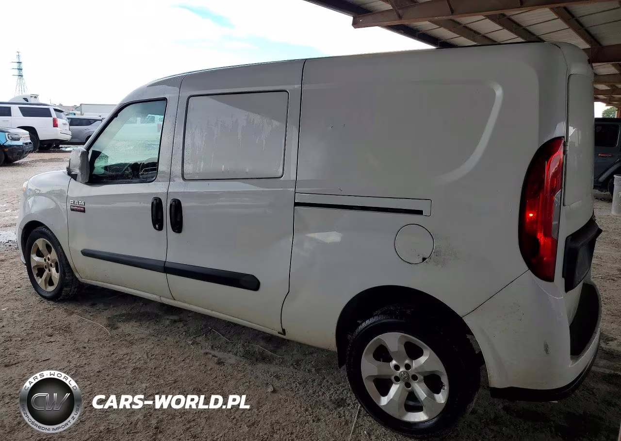 2015 Ram Promaster City Slt Delivery Van VIN:ZFBERFBT2F6A45331 - 2