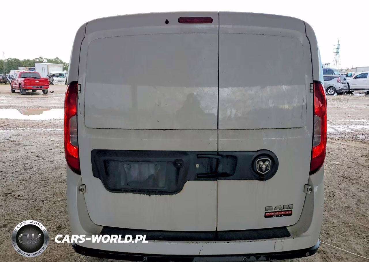 2015 Ram Promaster City Slt Delivery Van VIN:ZFBERFBT2F6A45331 - 6
