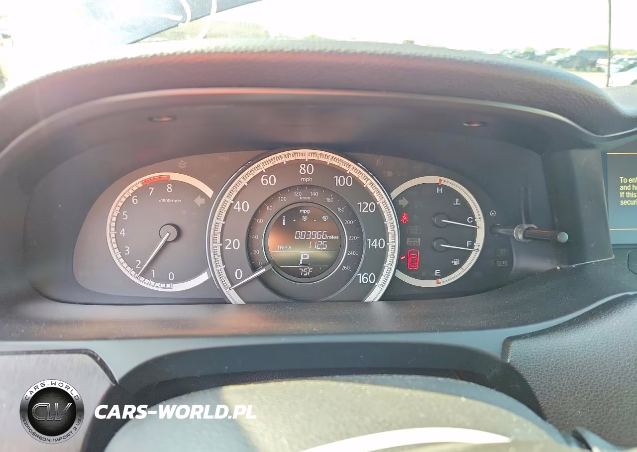 2015 Honda Accord Exl VIN:1HGCR2F84FA100960 - 9