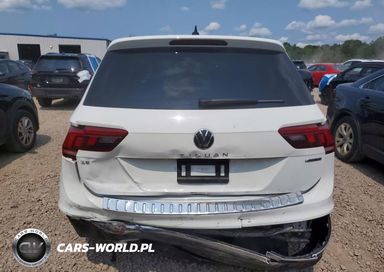 2022 Volkswagen Tiguan Se VIN:3VV2B7AX4NM131025 - 6