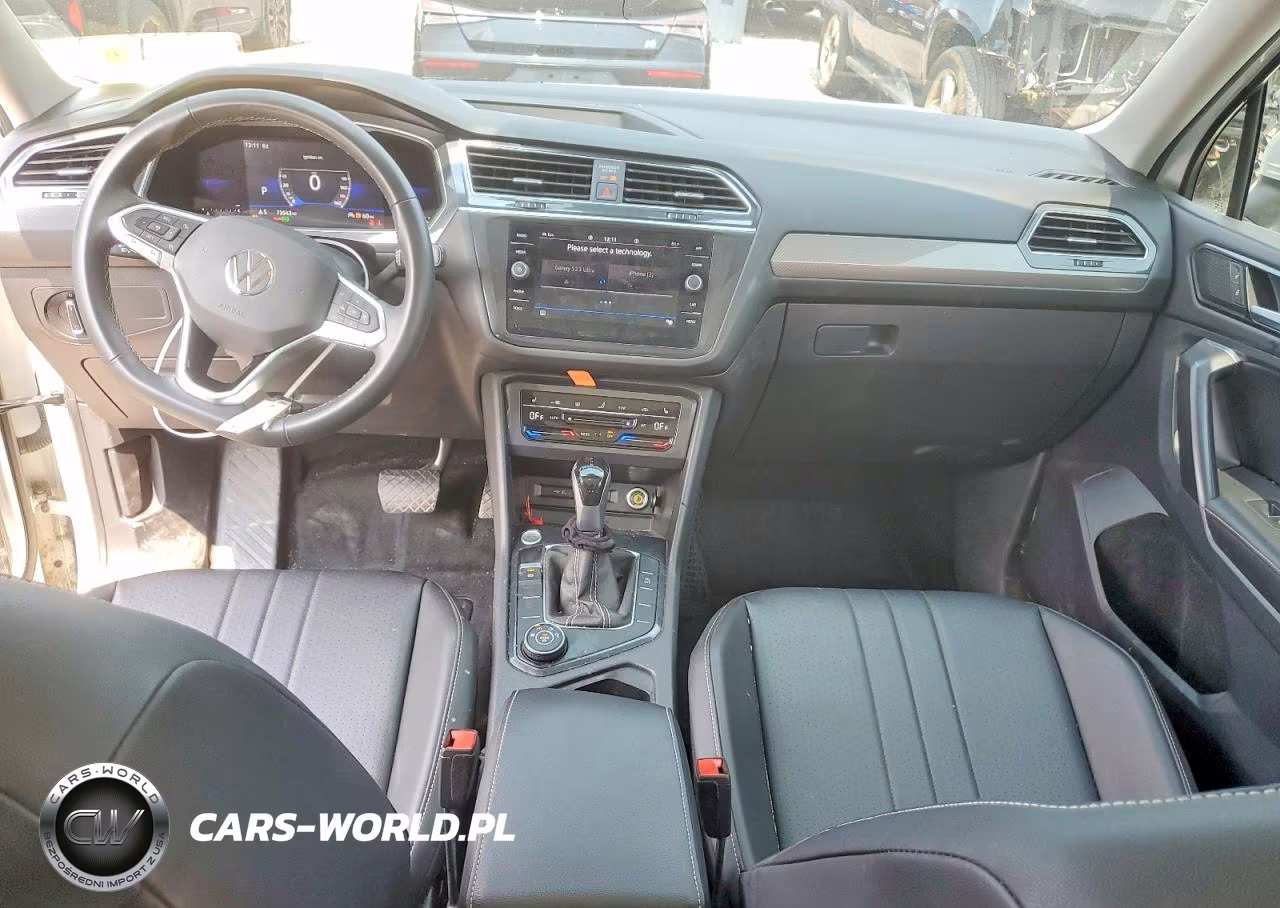 2022 Volkswagen Tiguan Se VIN:3VV2B7AX4NM131025 - 8