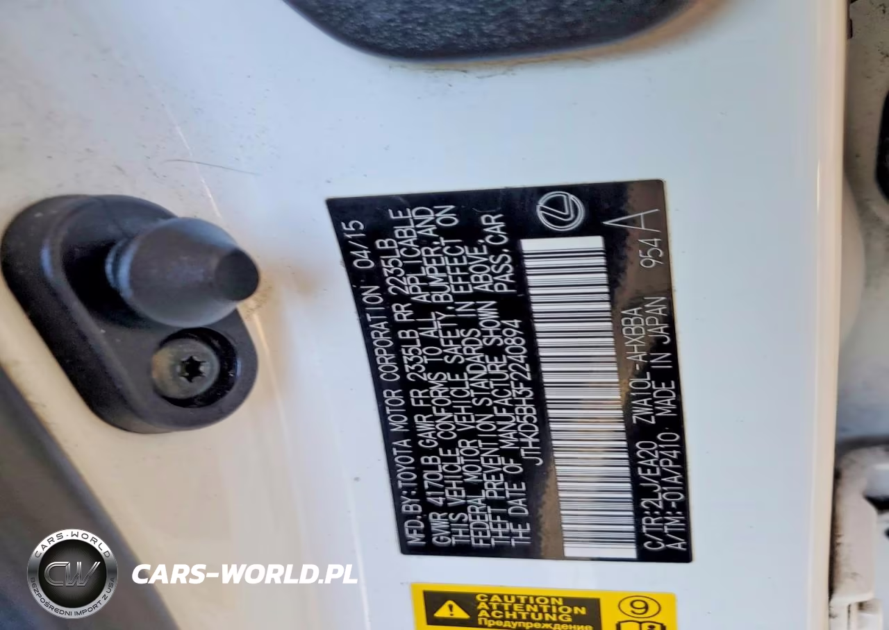 2015 Lexus Ct 200 VIN:JTHKD5BH3F2240894 - 12