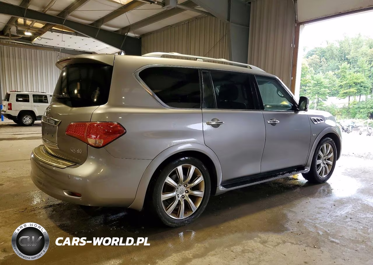 2014 Infiniti Qx80 Base VIN:JN8AZ2NE6E9063315 - 3