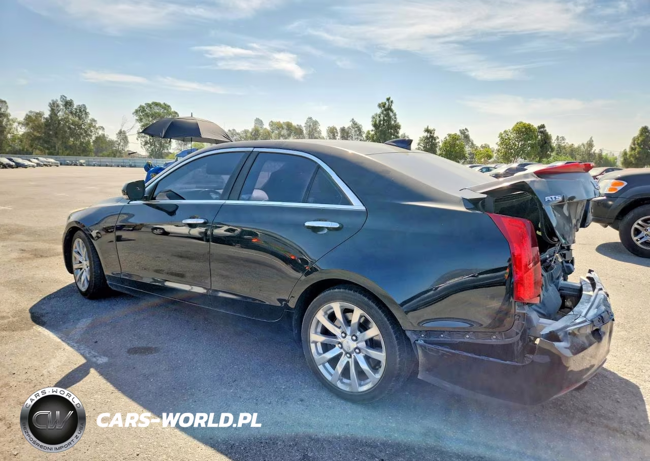 2017 Cadillac Ats Luxury VIN:1G6AB5RX2H0113510 - 2