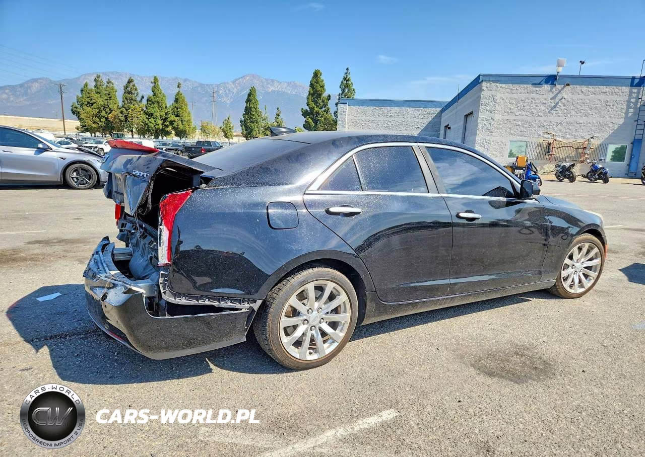 2017 Cadillac Ats Luxury VIN:1G6AB5RX2H0113510 - 3