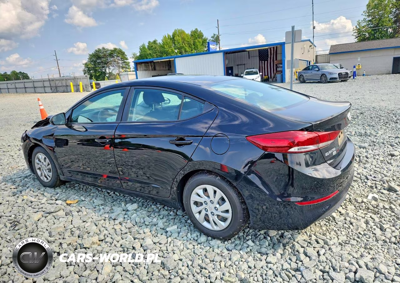 2018 Hyundai Elantra Se VIN:KMHD74LF4JU489397 - 2