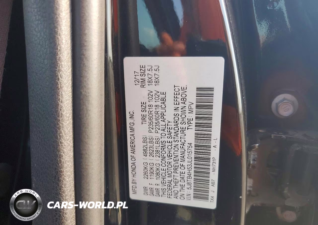 2018 Acura Rdx Technology VIN:5J8TB4H53JL015754 - 14