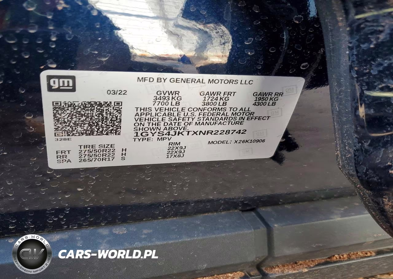 2022 CADILLAC ESCALADE ESV LUXURY VIN:1GYS4JKTXNR228742 - 14