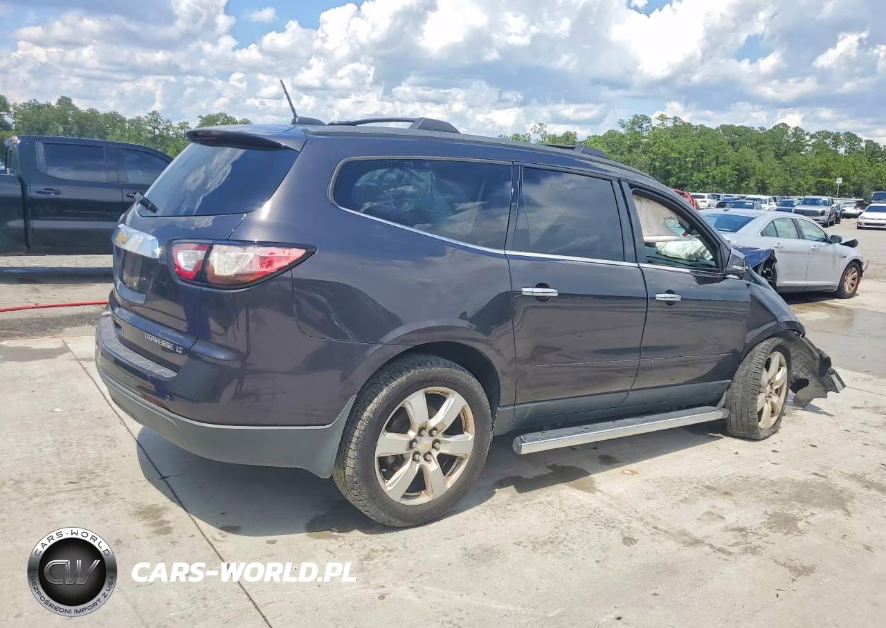 2016 Chevrolet Traverse Lt VIN:1GNKRGKD4GJ154651 - 3