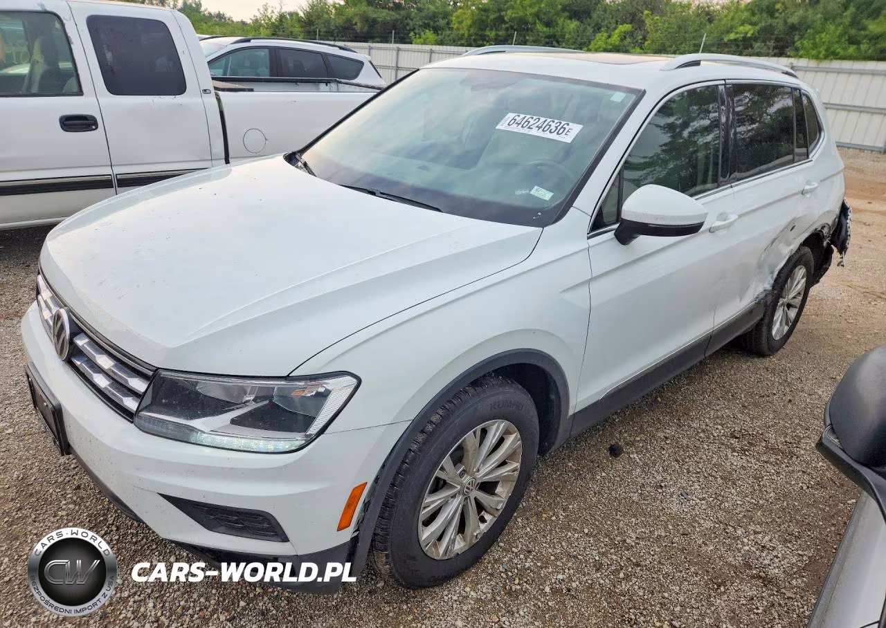 2018 Volkswagen Tiguan Se VIN:3VV3B7AX4JM001020 - 1