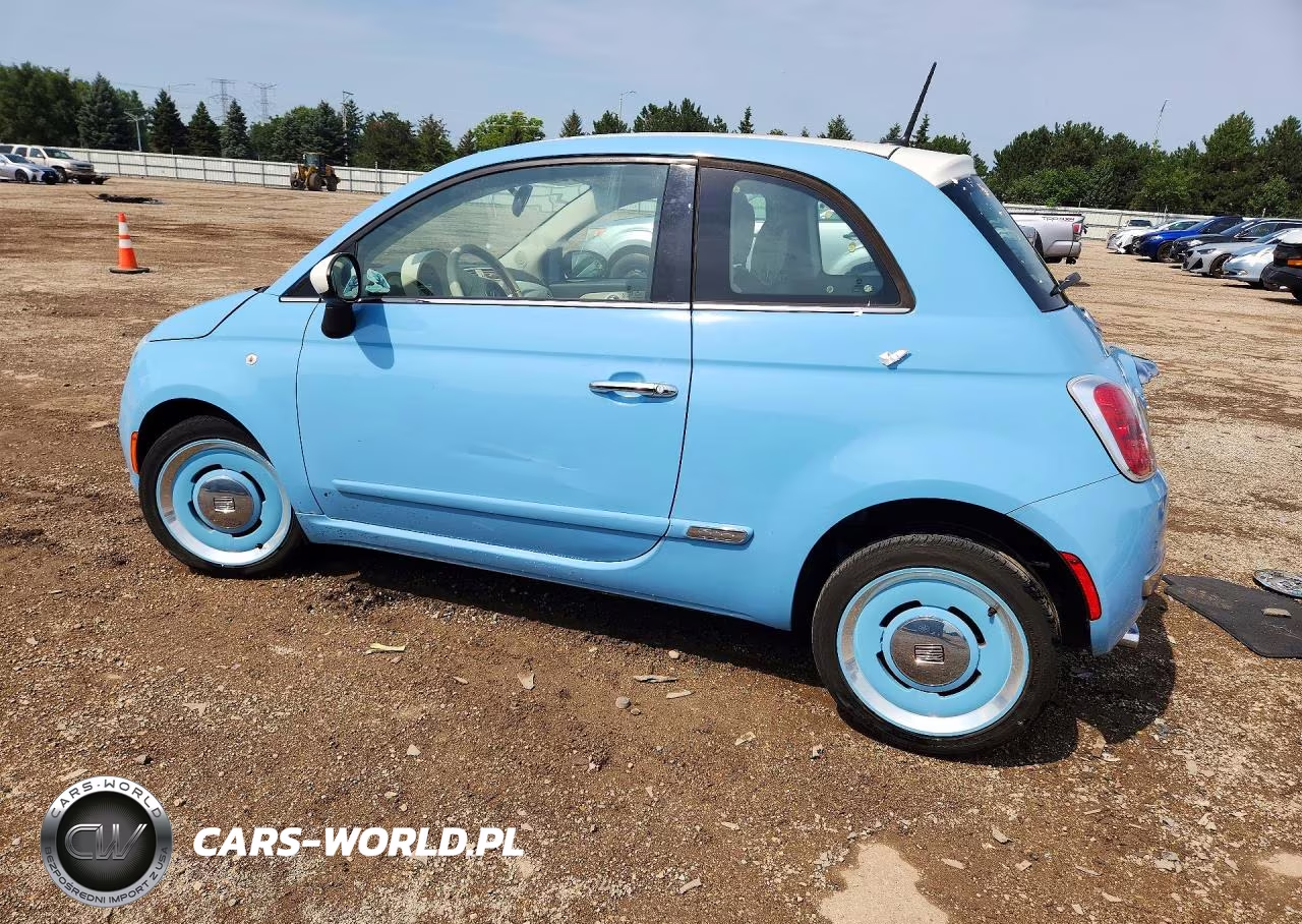 2014 Fiat 500 Lounge VIN:3C3CFFCRXET269212 - 2
