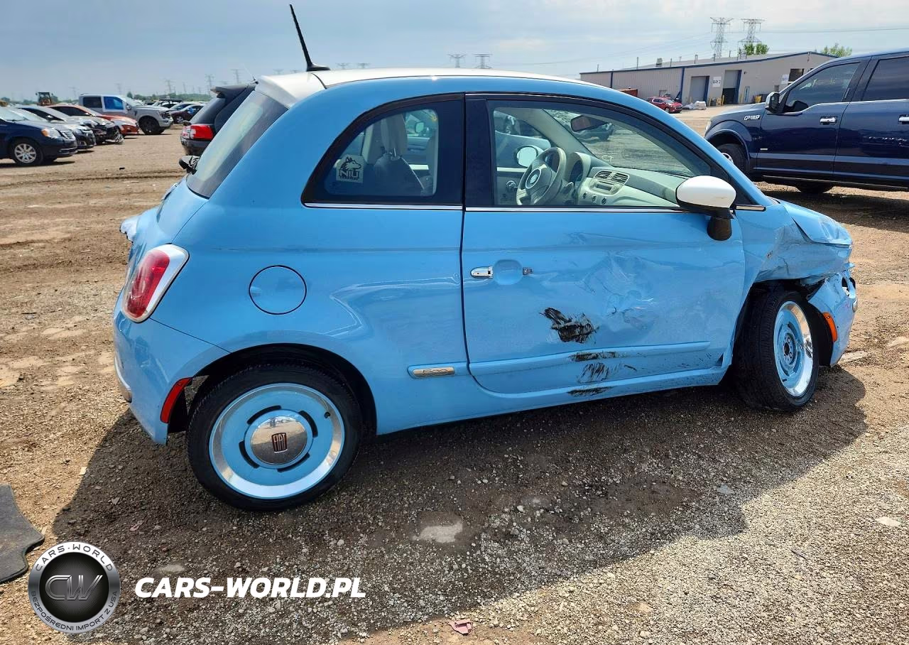 2014 Fiat 500 Lounge VIN:3C3CFFCRXET269212 - 3