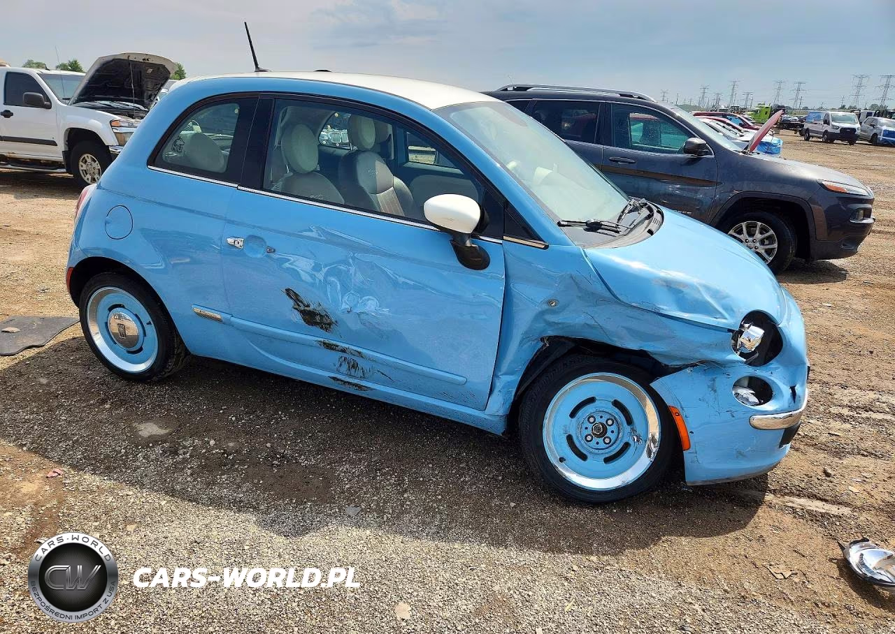 2014 Fiat 500 Lounge VIN:3C3CFFCRXET269212 - 4