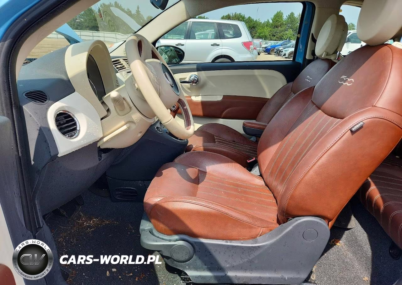 2014 Fiat 500 Lounge VIN:3C3CFFCRXET269212 - 7