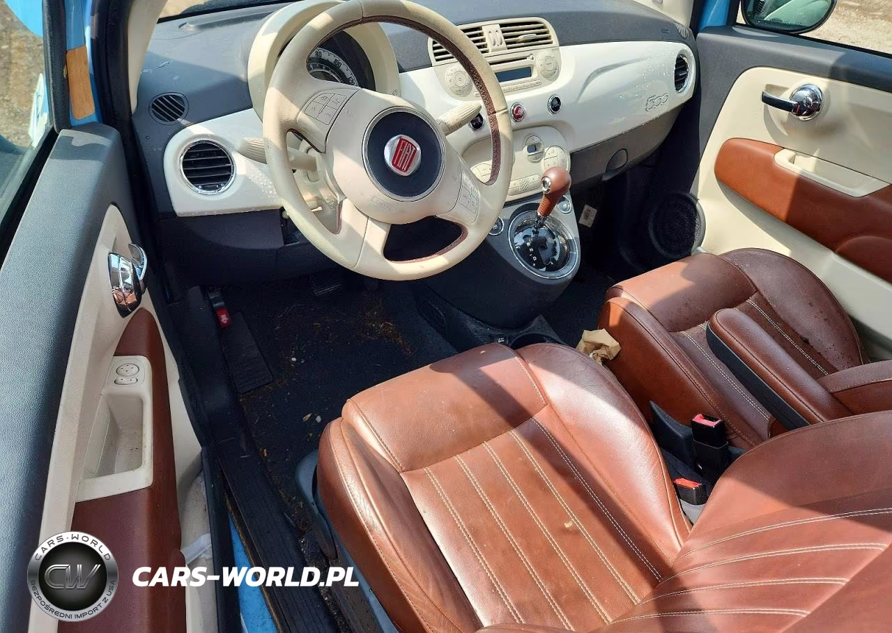 2014 Fiat 500 Lounge VIN:3C3CFFCRXET269212 - 8