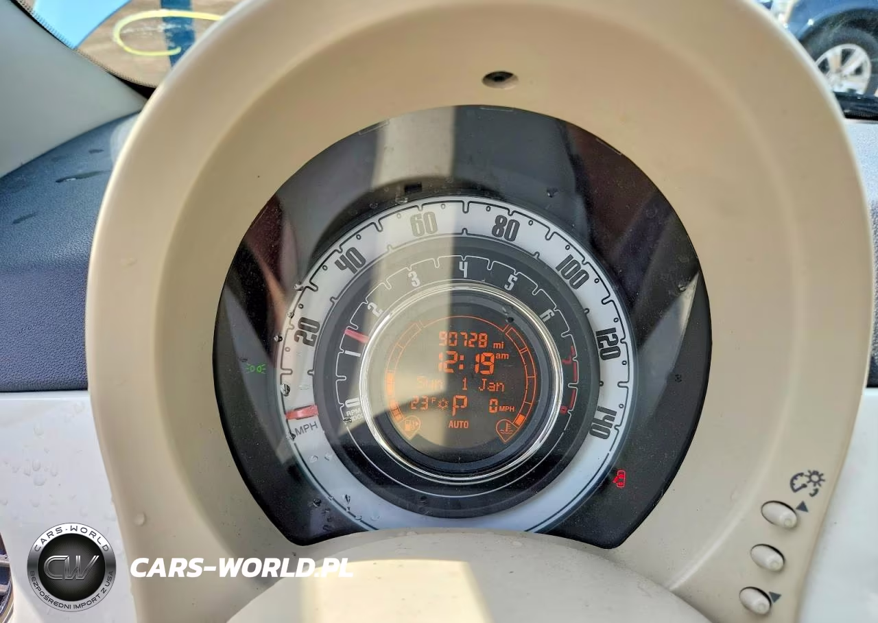 2014 Fiat 500 Lounge VIN:3C3CFFCRXET269212 - 9