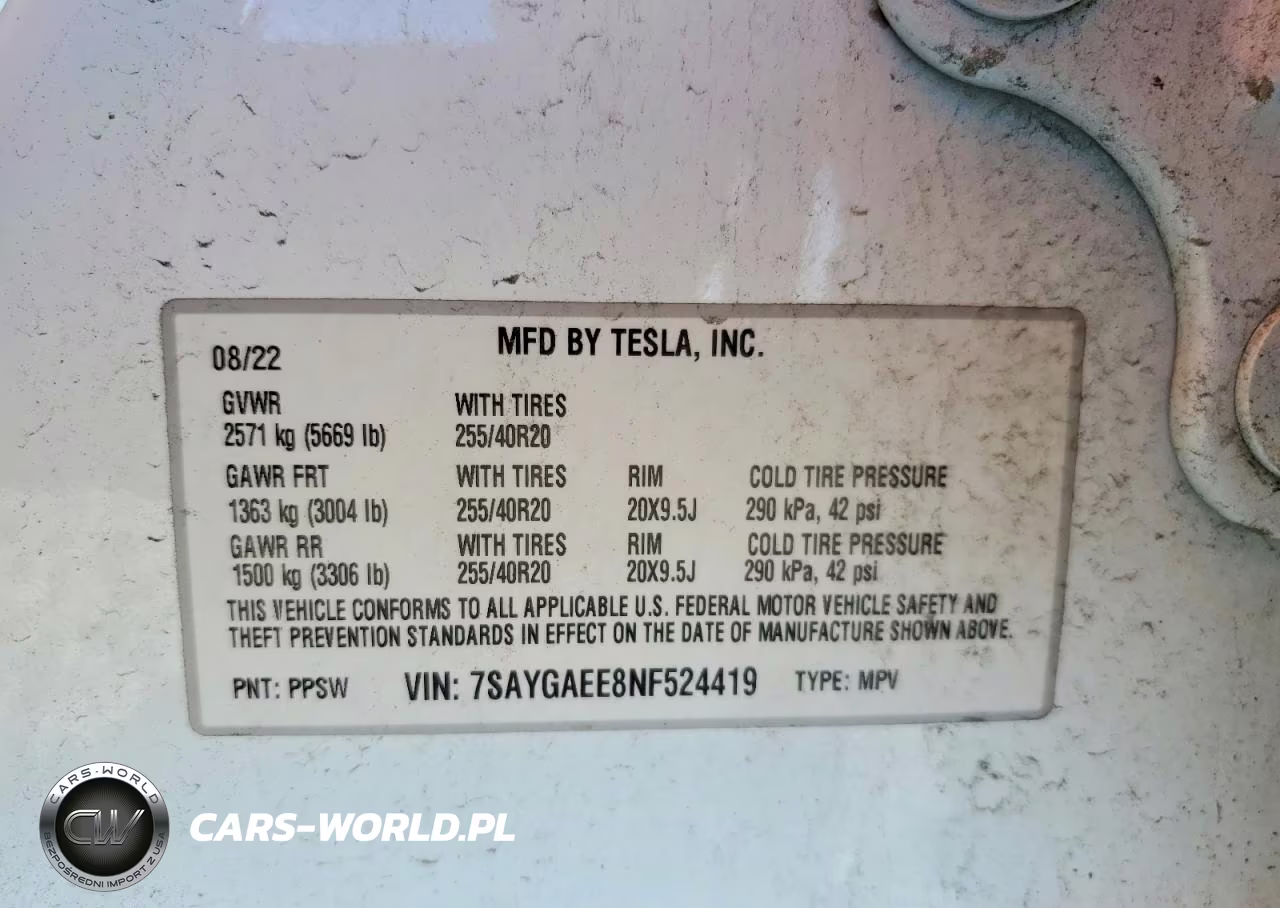 2022 Tesla Model Y VIN:7SAYGAEE8NF524419 - 13