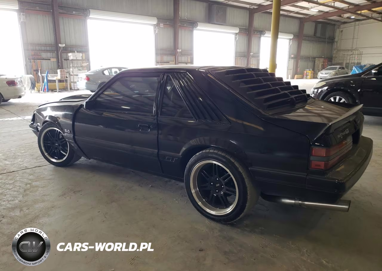 1986 Ford Mustang Lx VIN:1FABP28M1GF319993 - 2