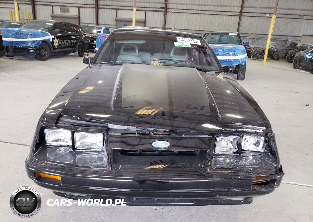 1986 Ford Mustang Lx VIN:1FABP28M1GF319993 - 5