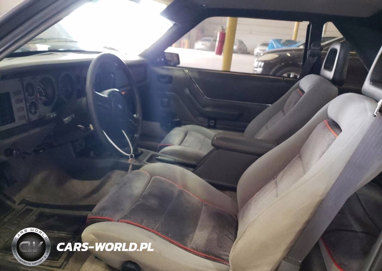 1986 Ford Mustang Lx VIN:1FABP28M1GF319993 - 7