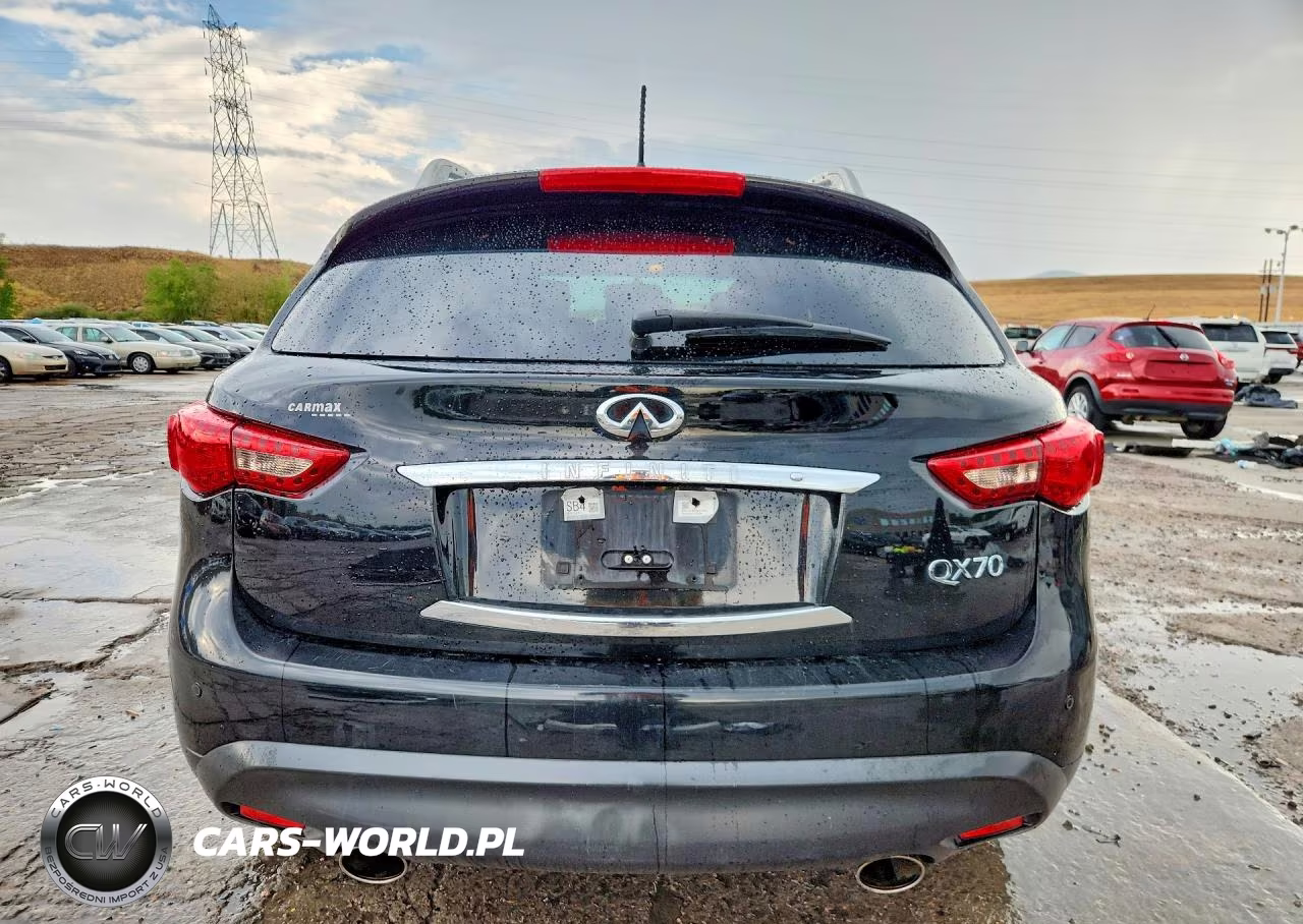 2016 Infiniti Qx70 Base VIN:JN8CS1MW6GM400549 - 6