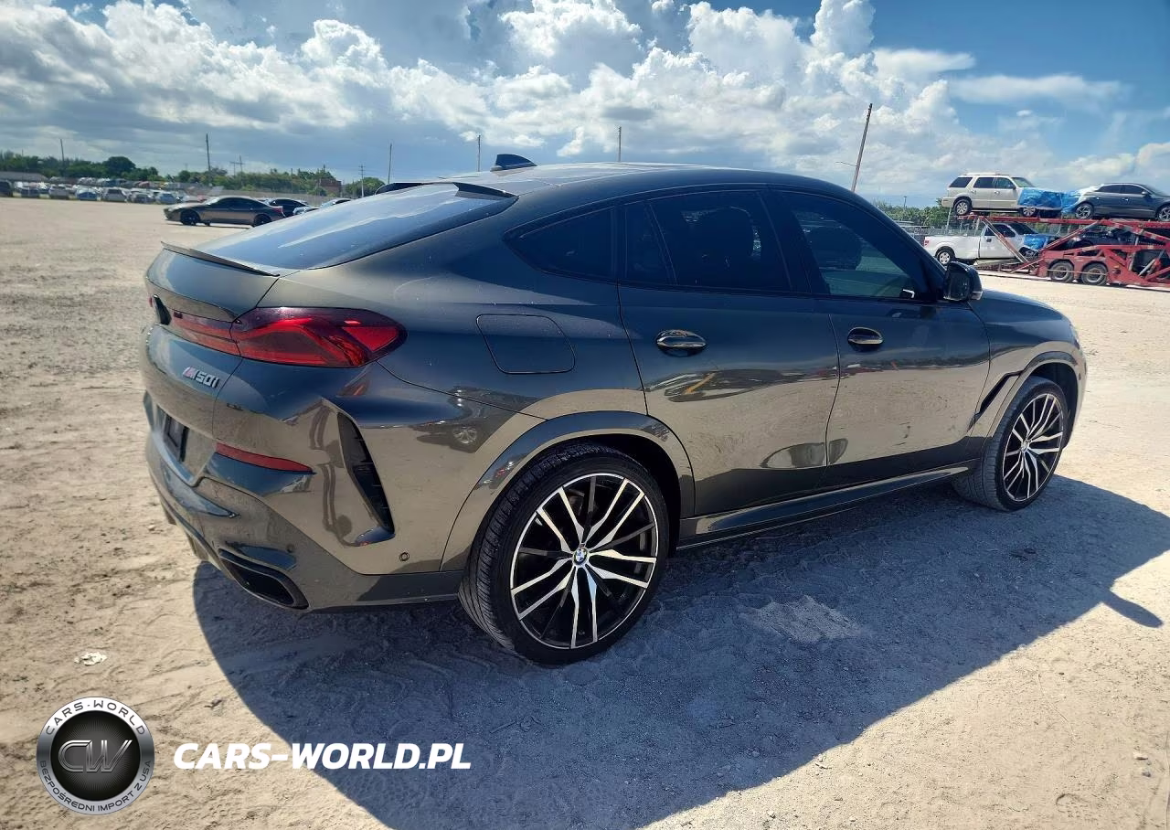 2022 BMW X6 M50I VIN:5UXCY8C04N9K18153 - 3