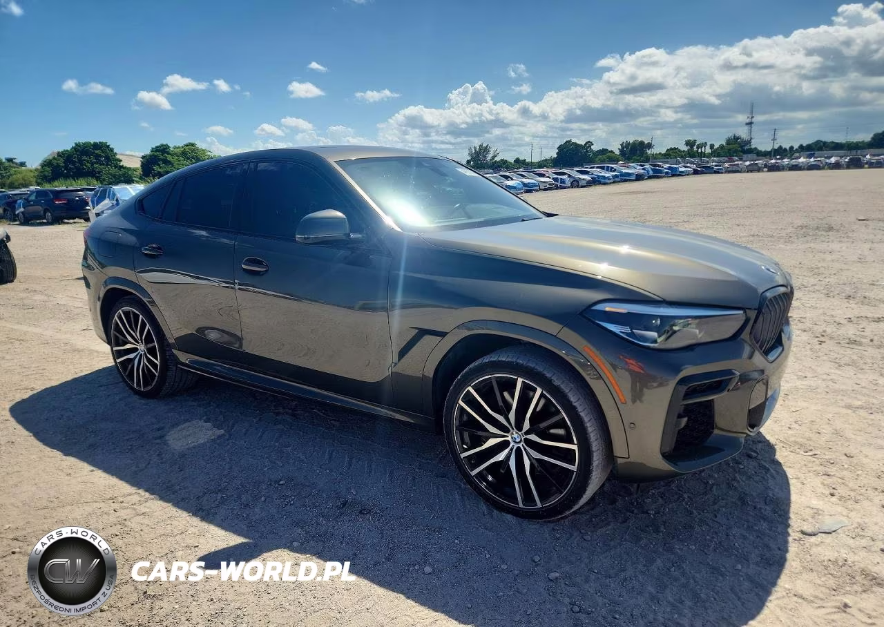 2022 BMW X6 M50I VIN:5UXCY8C04N9K18153 - 4