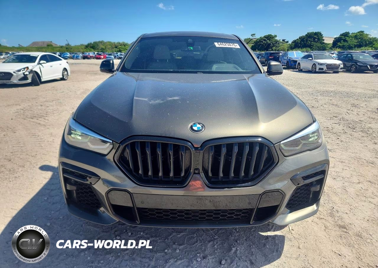 2022 BMW X6 M50I VIN:5UXCY8C04N9K18153 - 5