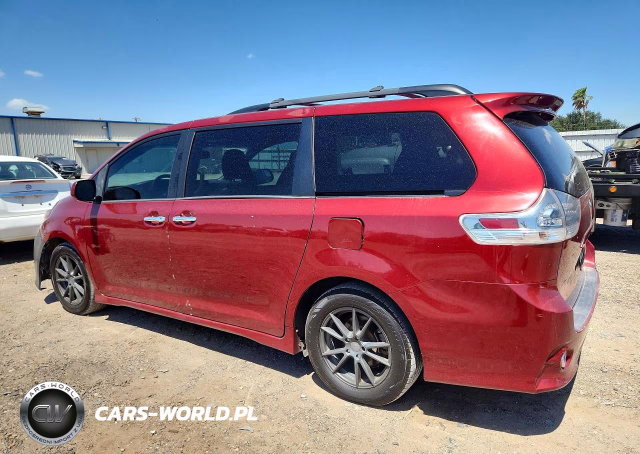 2017 Toyota Sienna Se VIN:5TDXZ3DC9HS770295 - 2