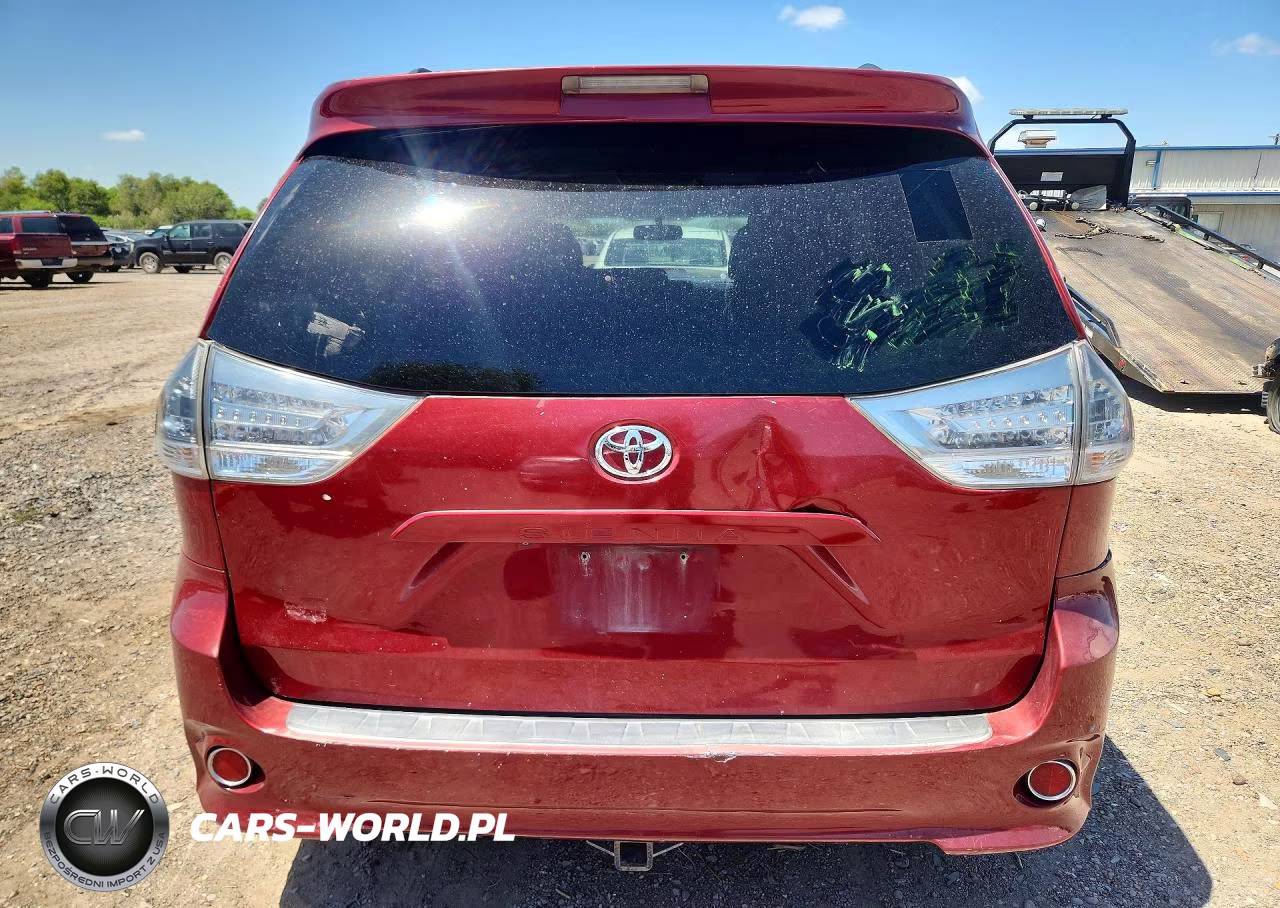 2017 Toyota Sienna Se VIN:5TDXZ3DC9HS770295 - 6