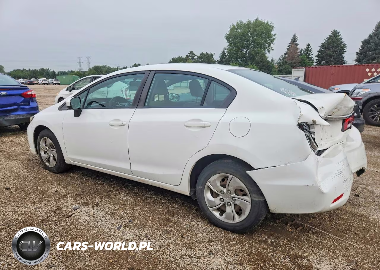 2014 Honda Civic Lx VIN:19XFB2F55EE025980 - 2