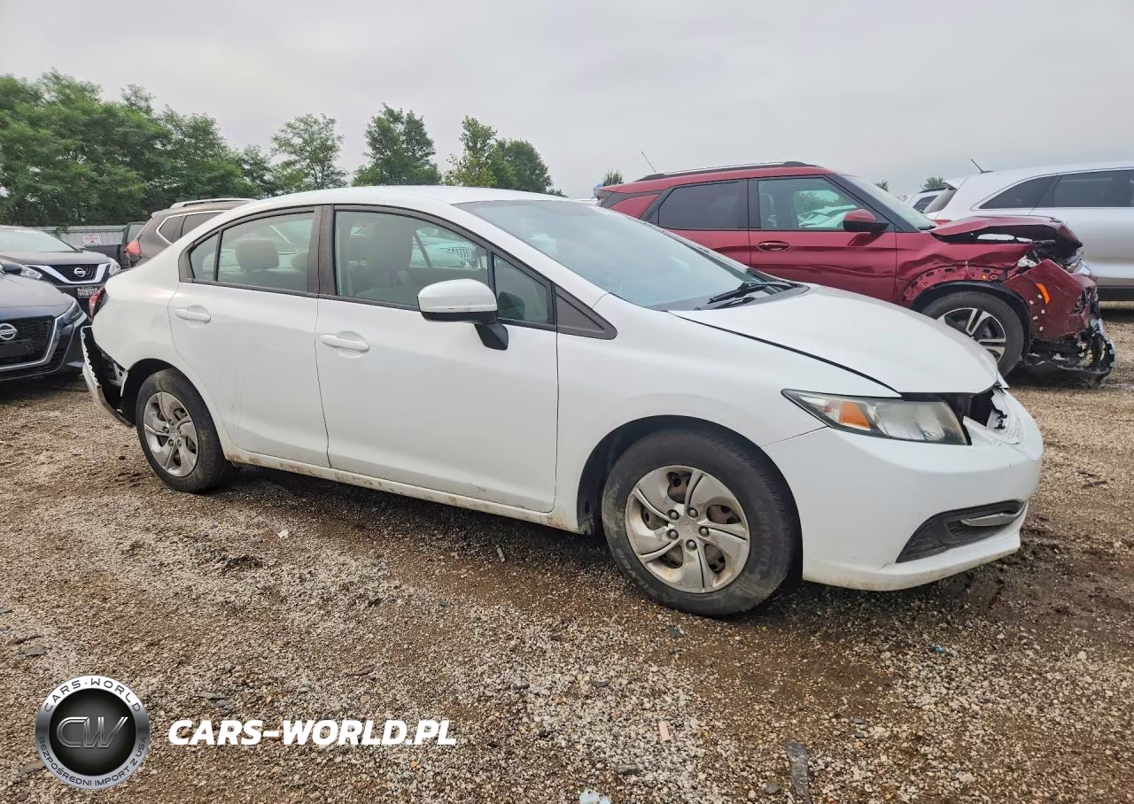 2014 Honda Civic Lx VIN:19XFB2F55EE025980 - 4