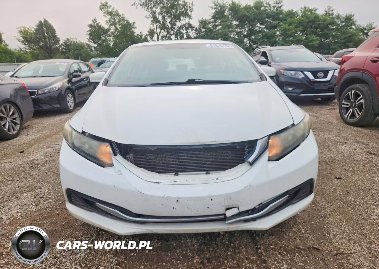 2014 Honda Civic Lx VIN:19XFB2F55EE025980 - 5