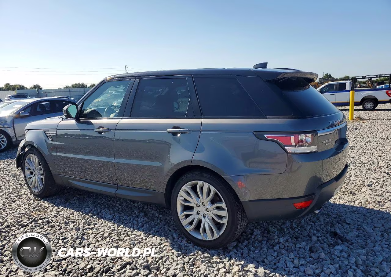 2017 Land Rover Range Rover Sport Hse VIN:SALWR2FK9HA687935 - 2