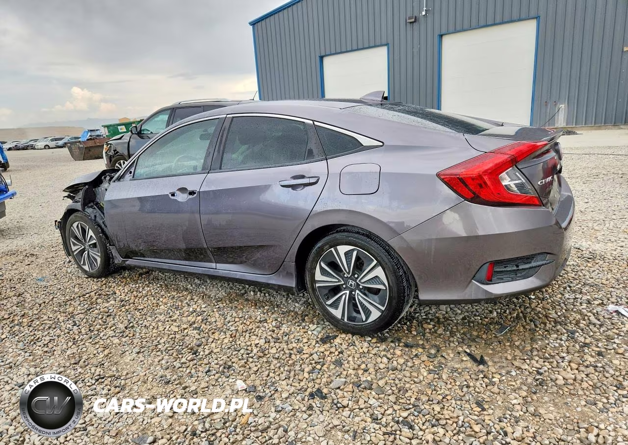 2018 Honda Civic Ex VIN:JHMFC1F35JX027548 - 2
