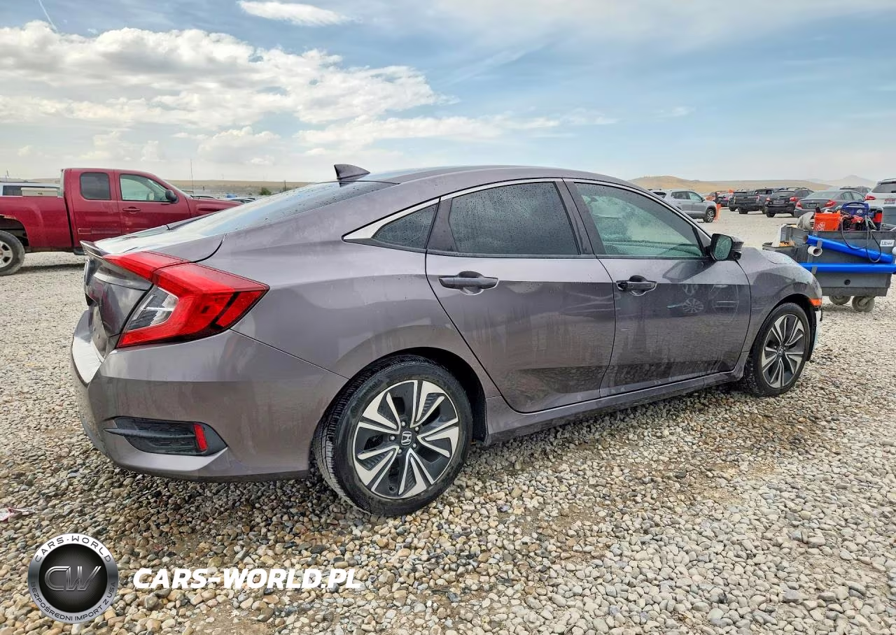 2018 Honda Civic Ex VIN:JHMFC1F35JX027548 - 3