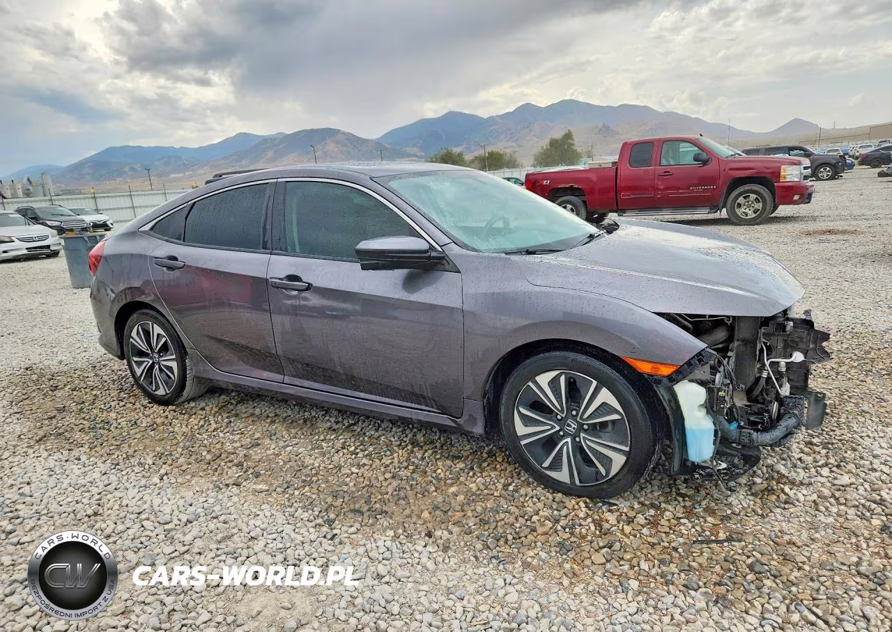 2018 Honda Civic Ex VIN:JHMFC1F35JX027548 - 4