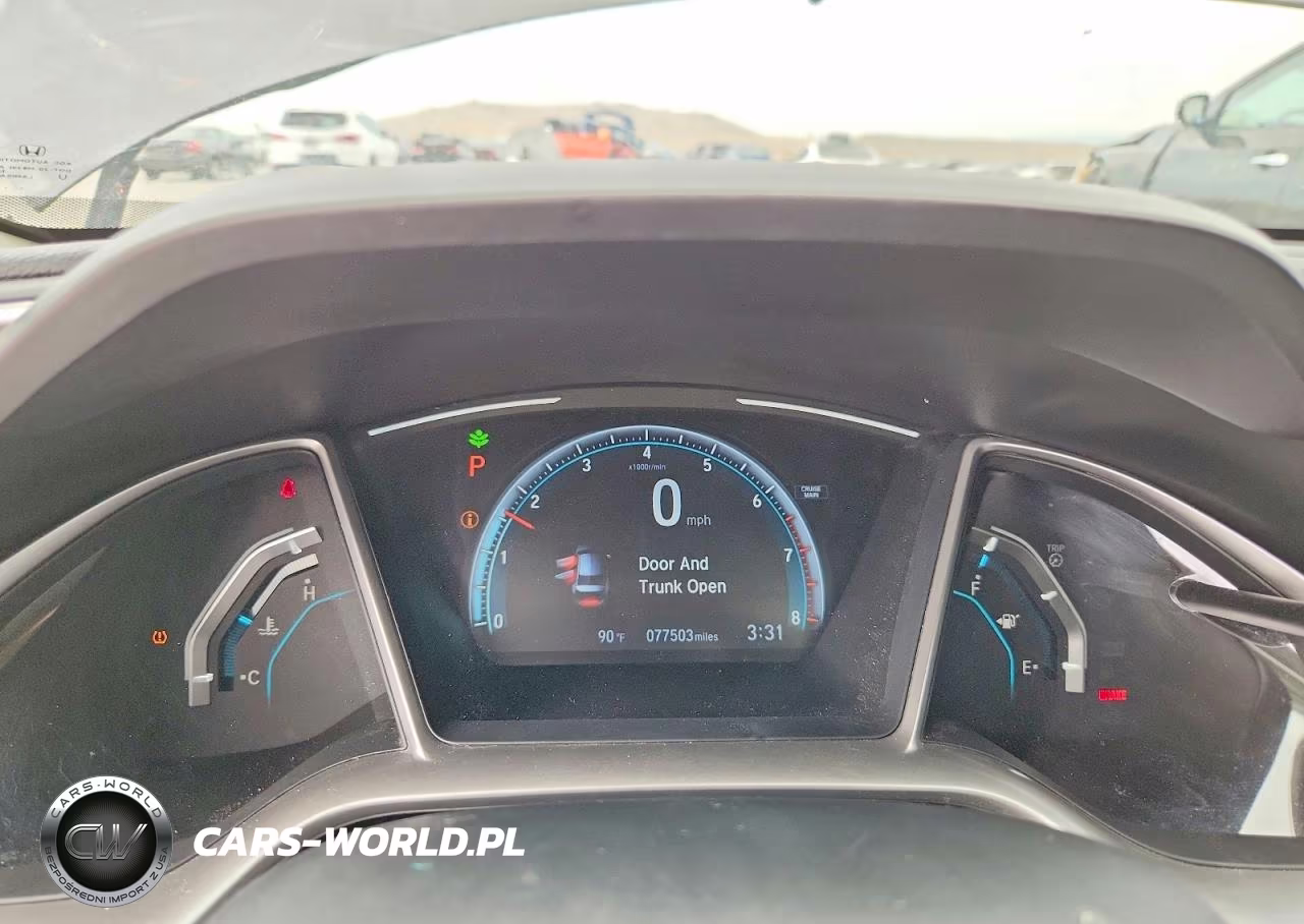 2018 Honda Civic Ex VIN:JHMFC1F35JX027548 - 9