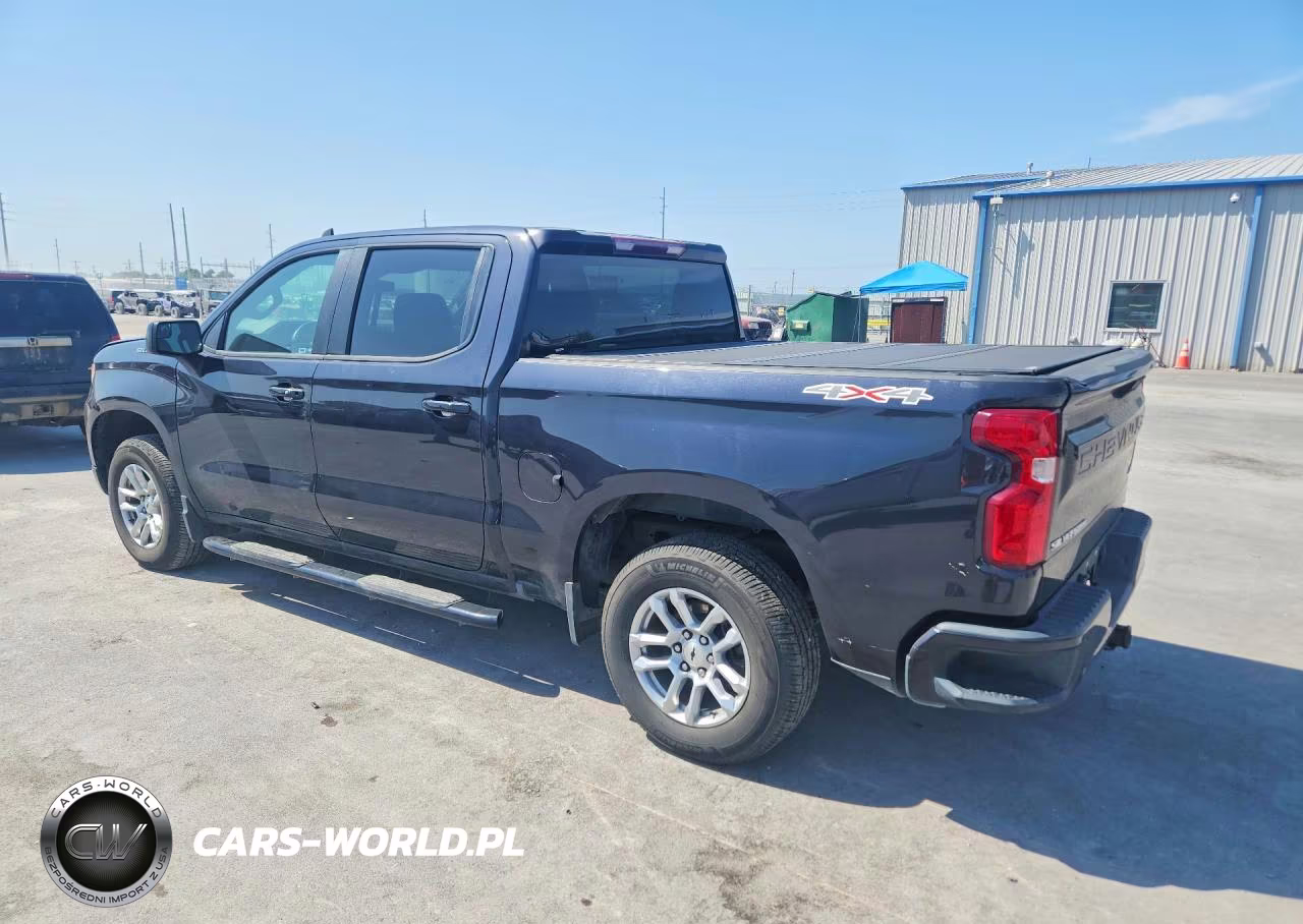 2022 Chevrolet Silverado K1500 Rst VIN:1GCUDEETXNZ611016 - 2