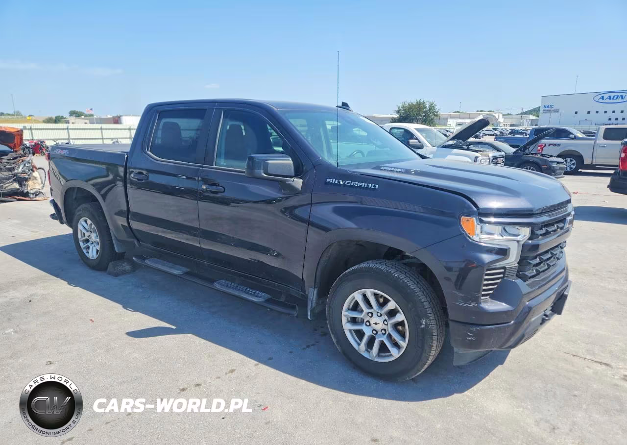 2022 Chevrolet Silverado K1500 Rst VIN:1GCUDEETXNZ611016 - 4